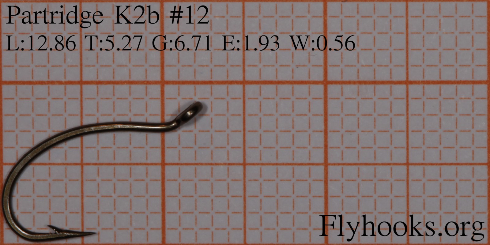 Partridge CS10/2 Bartleet Supreme Salmon Up-Eye Single Fly Hooks Fly Tying