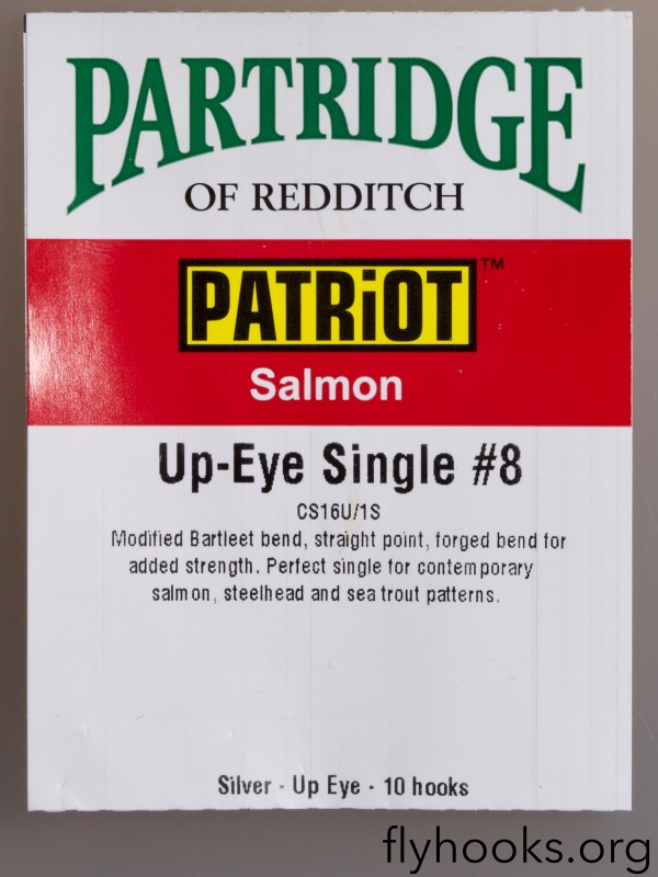 Partridge Patriot Up Eye Double Hooks 