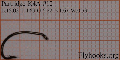Partridge 15BNX Klinkhammer Extreme Trout Hooks Size: 12 : 25 per pack –  Glasgow Angling Centre
